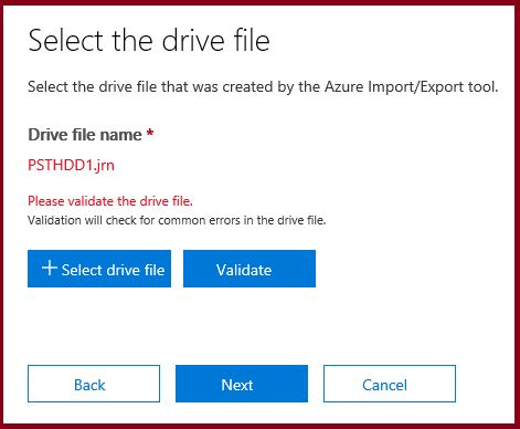 Drive Shipping to Import PST to Microsoft 365
