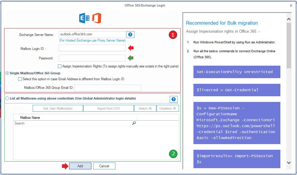 outlook for office 365 import