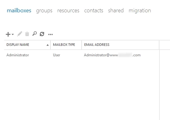 mailbox deleted