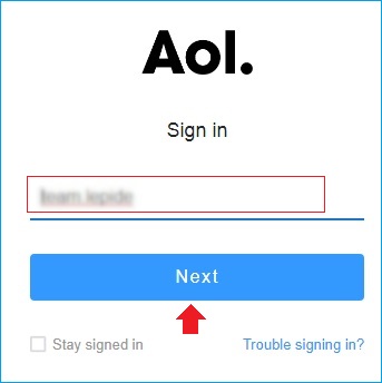 sign-in again