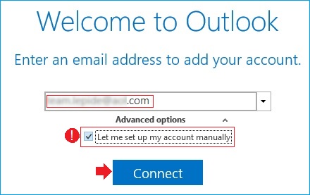 open aol mail as part of outlook