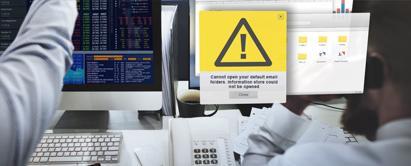 How to Fix ‘Cannot Open Your Default Email Folders’ Error?