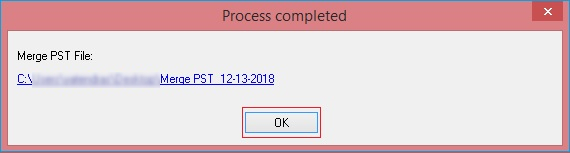 PST merge successfully 