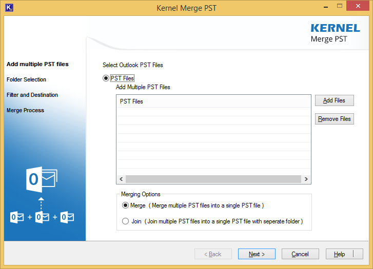 Kernel Merge PST