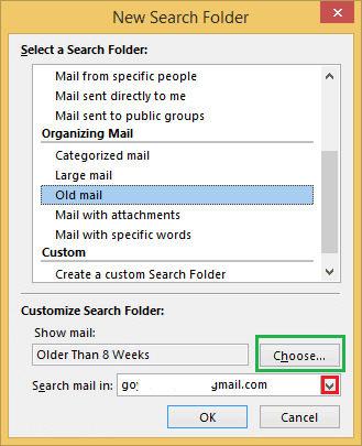 encuentra buenos correos electrónicos antiguos en Outlook Express