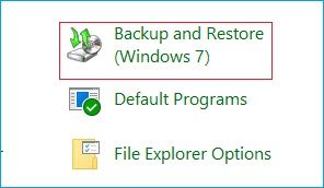 Backup and Restore