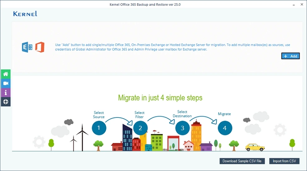 launch the tool and click on Add