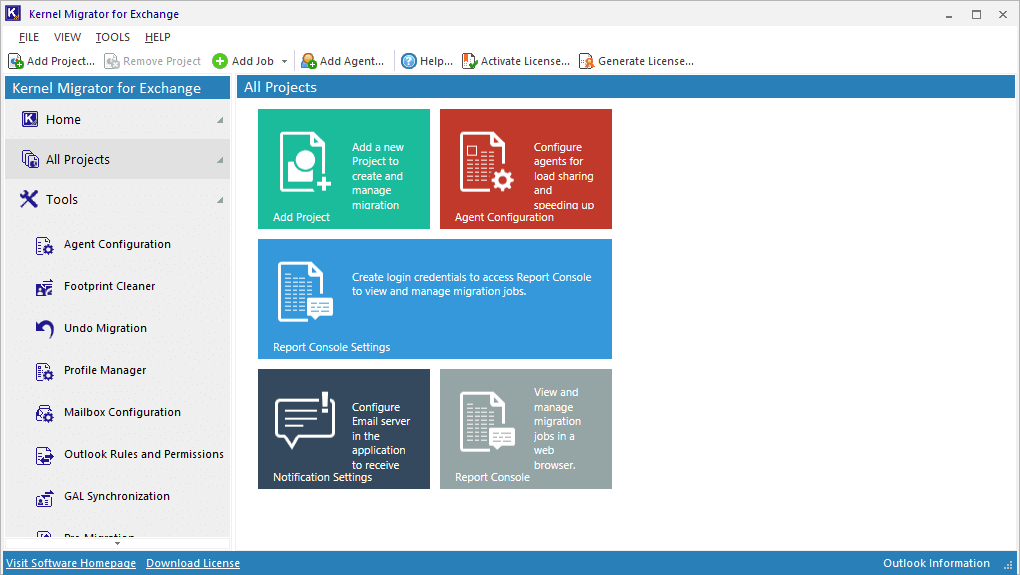 Kernel Exchange Migration