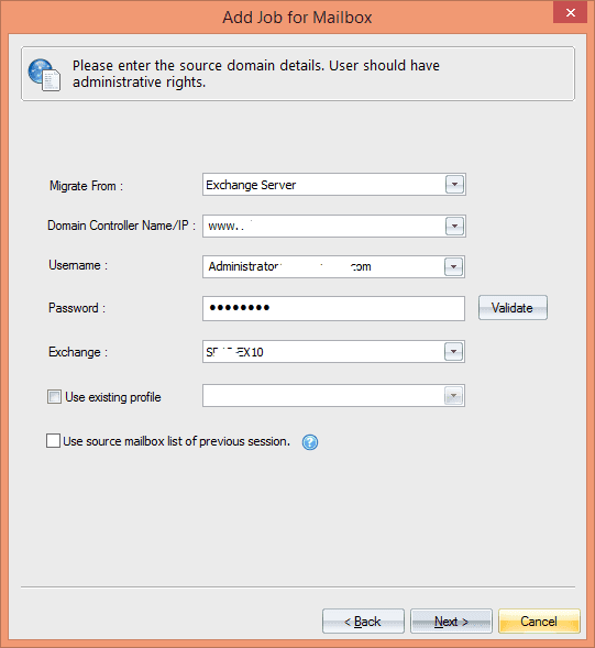 Enter Source Domain