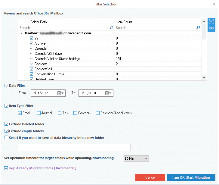 Start Migration