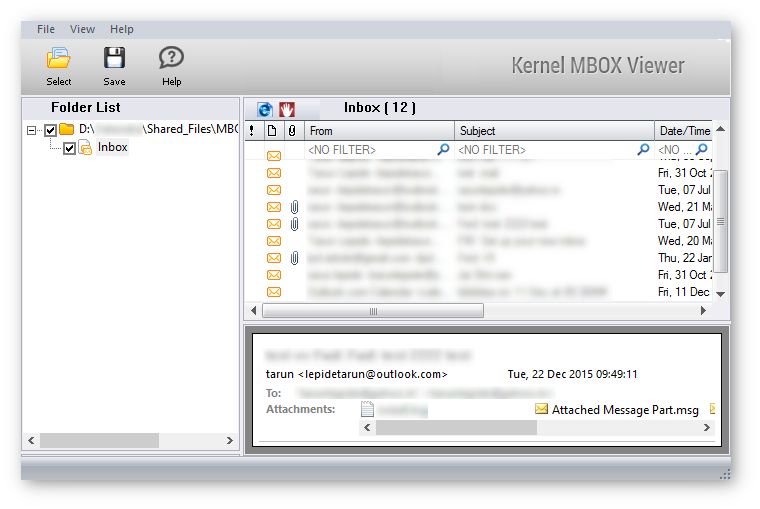 MBOX Viewer