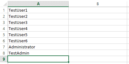 Import from CSV