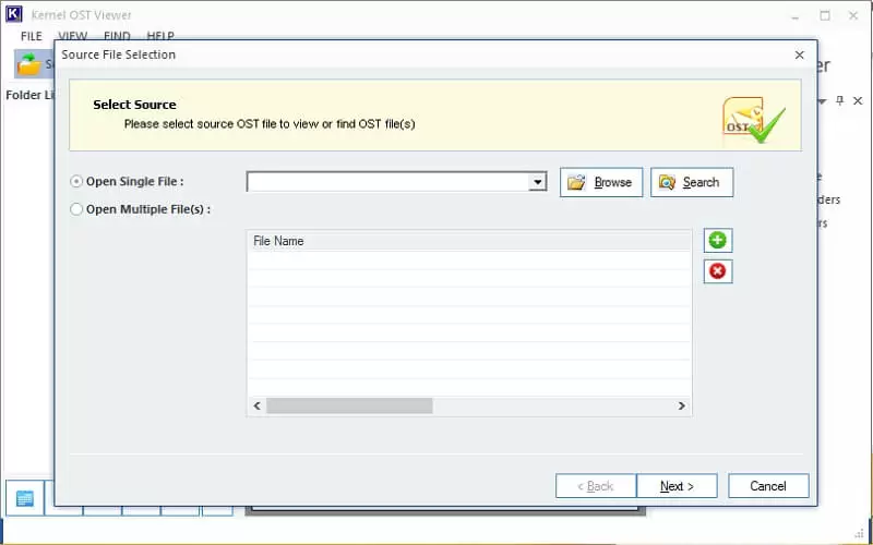 Kernel OST Viewer