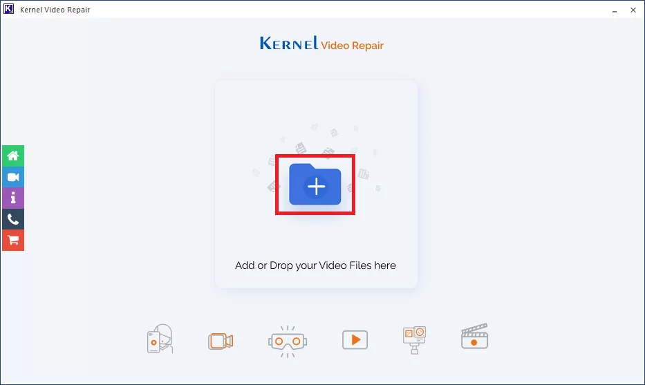 click on plus icon