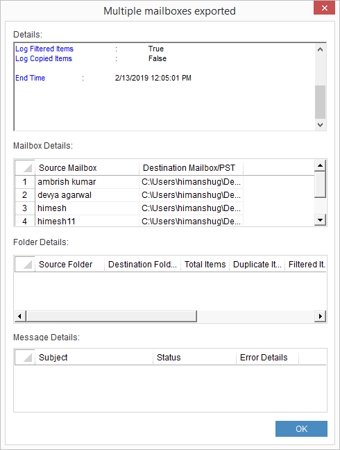 Multiple-mailbox-exported