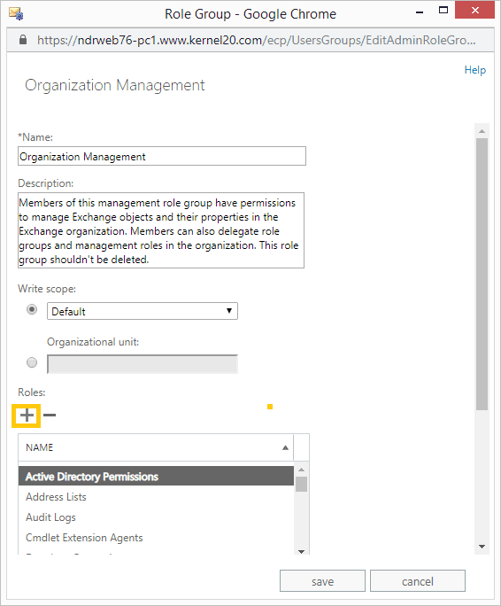 Organization Management