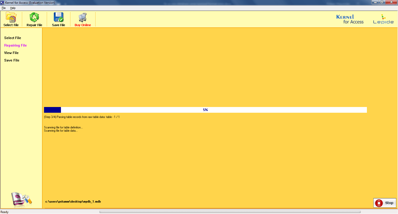 View the recovered files and then press on the content or all of the content