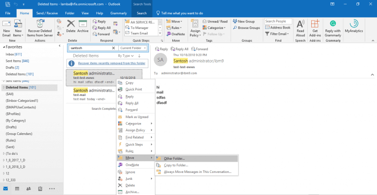 How To Recover Deleted Contacts In Office 365 