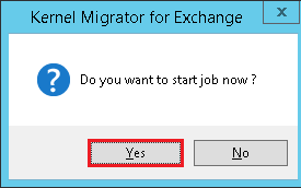 Start the migration process