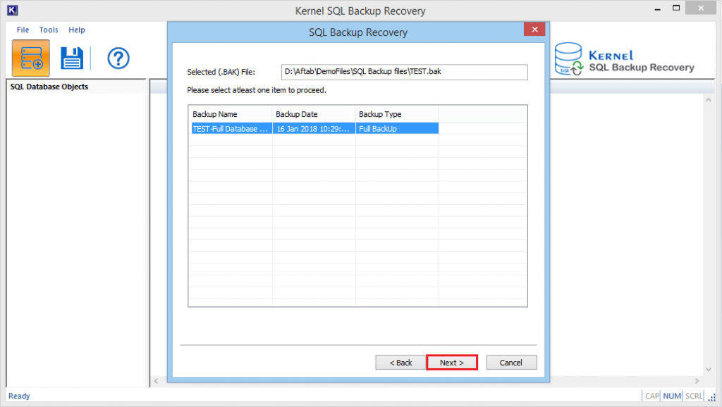 How to Restore SQL Server with RECOVERY & NORECOVERY option