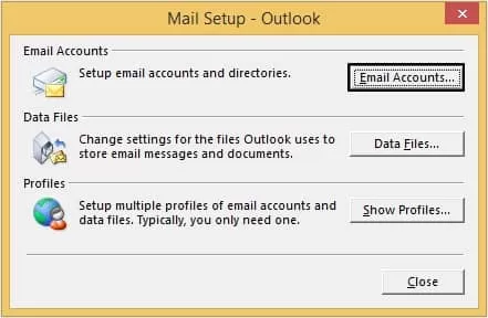 click email accounts