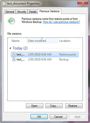you will see the items that you have deleted