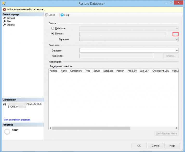 Restore SQL database with a different name