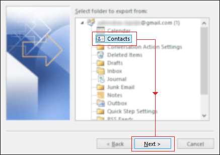  expand the Outlook mailbox