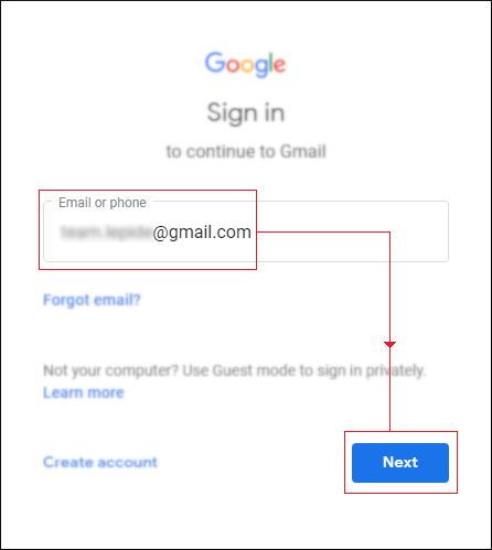 Open Gmail