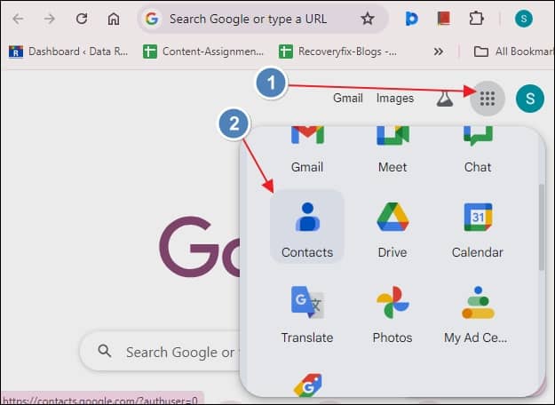 the top right click on more apps 