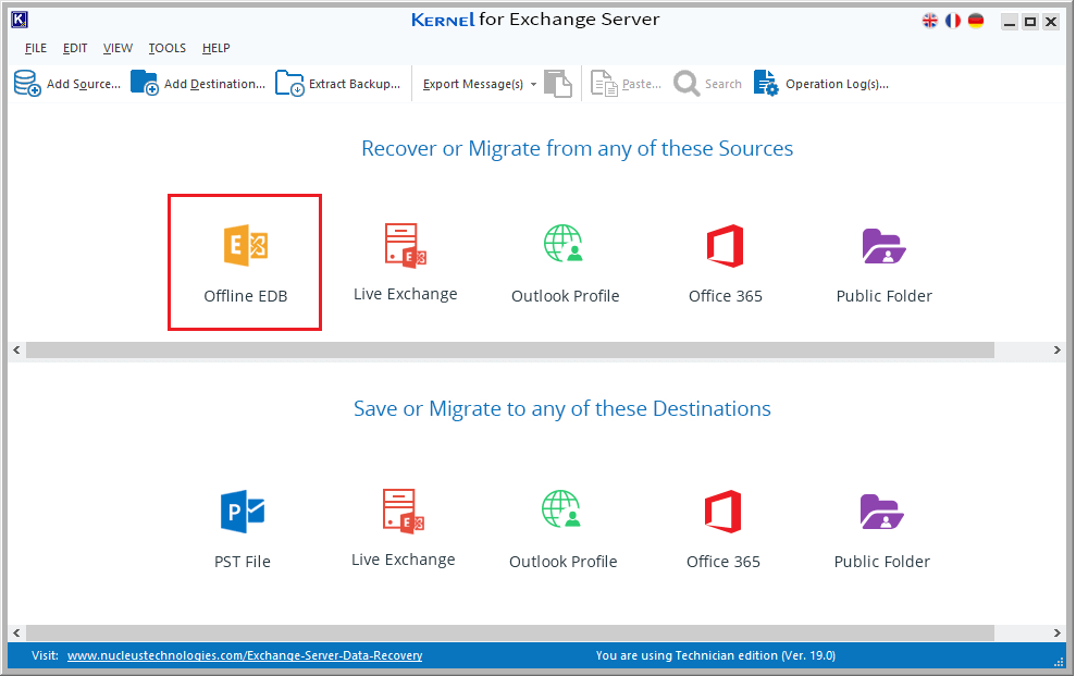 Kernel for Exchange Server Recovery Software