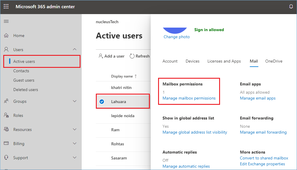 Managing Exchange Mailbox Permissions In Office 365 Tenant Migrations