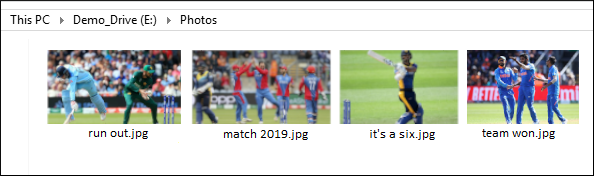 Once the recovery is successfully completed