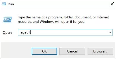 Open the Run window