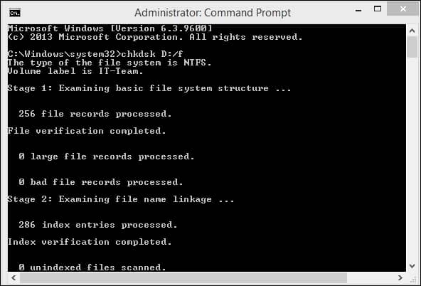 command signifies the drive