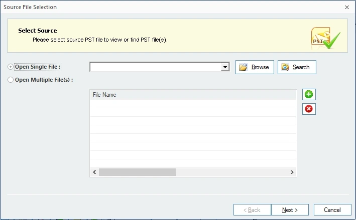 add pst file