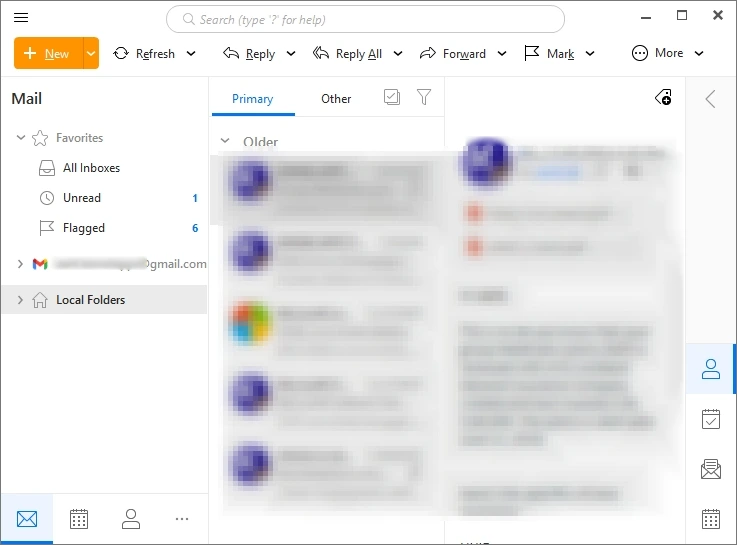 open pst file