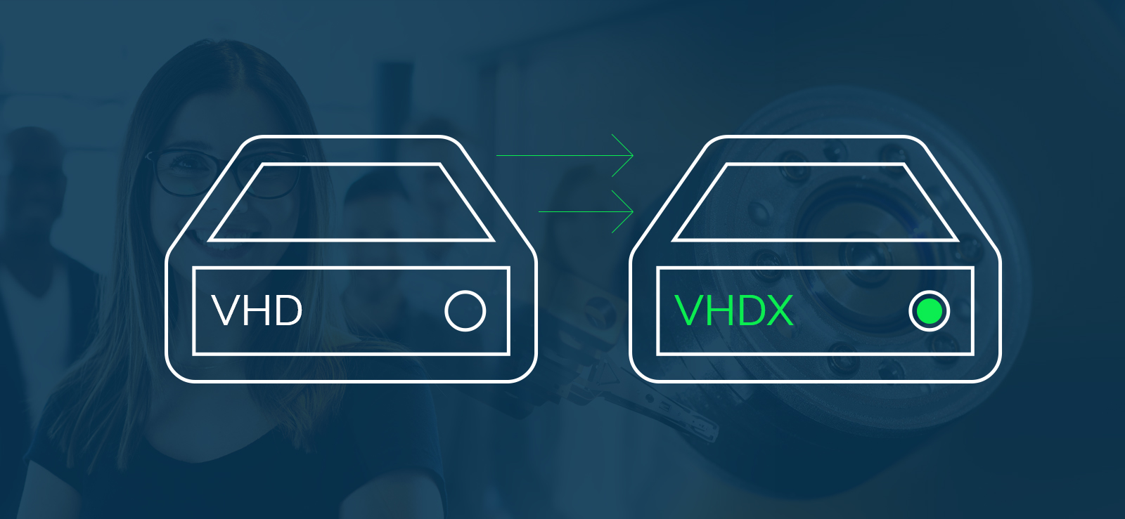 How to Convert VHD to VHDX File?