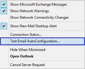 Test Email AutoConfiguration option