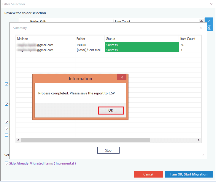 GoDaddy to Office 365 migration successful