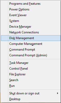 Open Disk Management