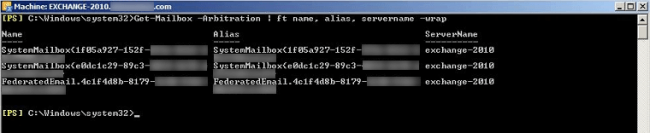 system mailboxes remain hidden