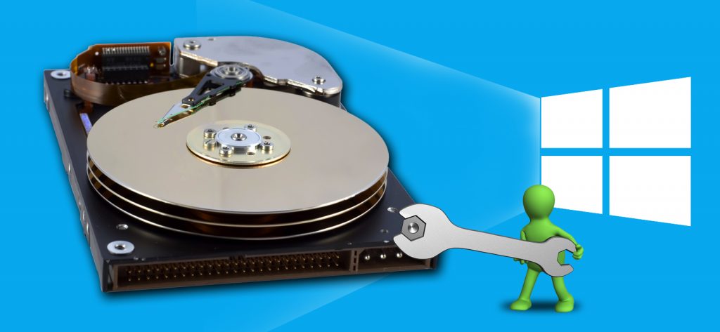 fix and repair bad sectors in Windows 10