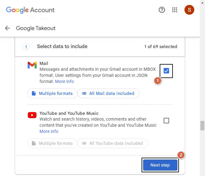 click checkbox
