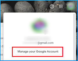 Manage Google Account