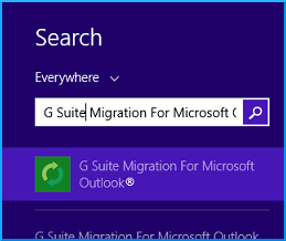 G Suite Migration for Microsoft Outlook