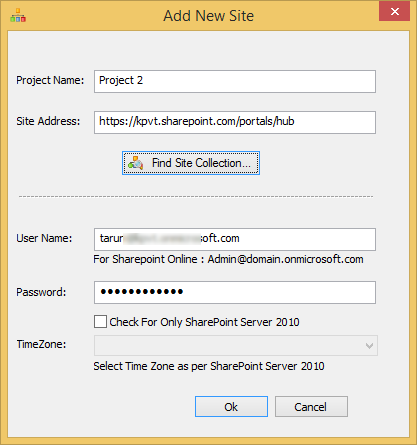 add another SharePoint Server as a destination