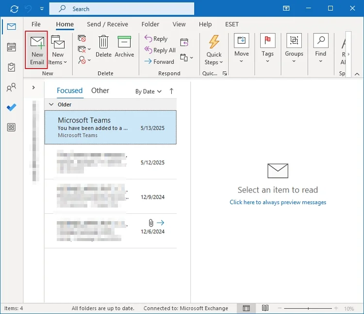 send encrypted email in outlook