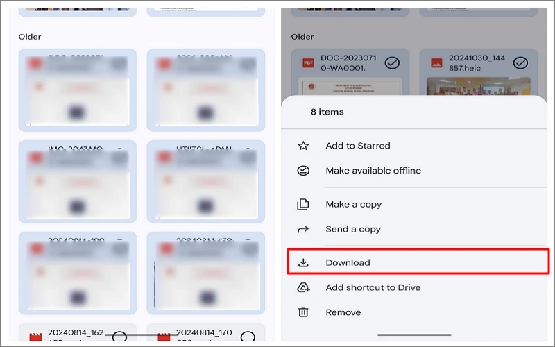 download folder