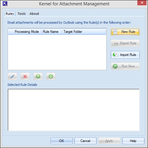 Attachment Management Software